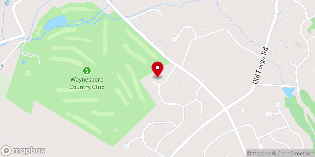 Map showing location of Friends of St Andrews