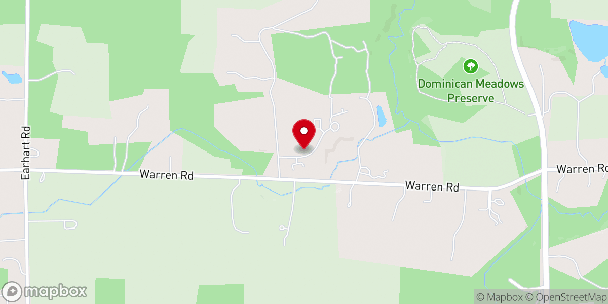 Map showing location of Dominican Sisters of Mary Mother of The Eucharist