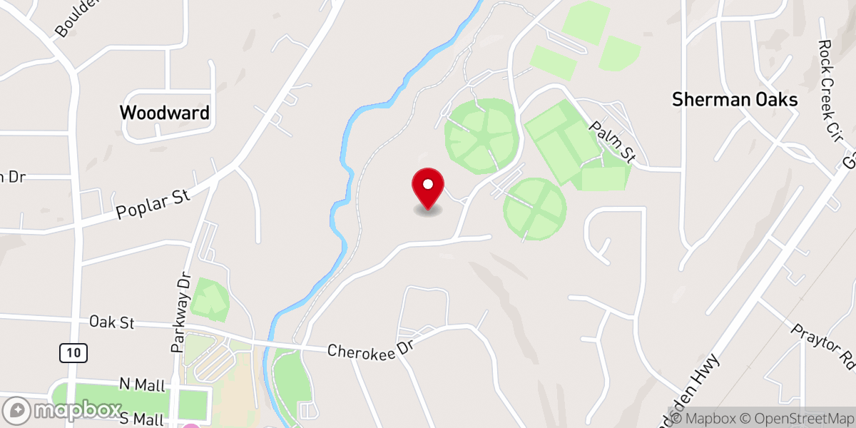 Map showing location of Gateway Family Network Inc