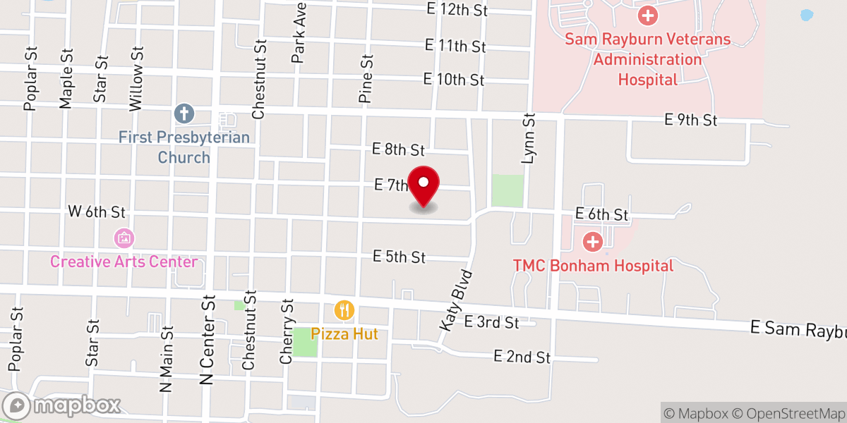 Map showing location of St Paul Pastor Study