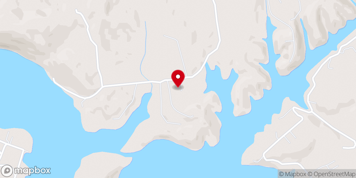 Map showing location of Deerlick Church