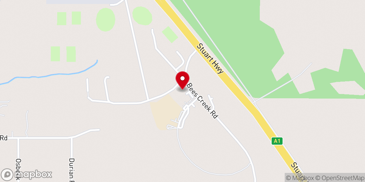 Map showing location of Church of the Good Shepherd