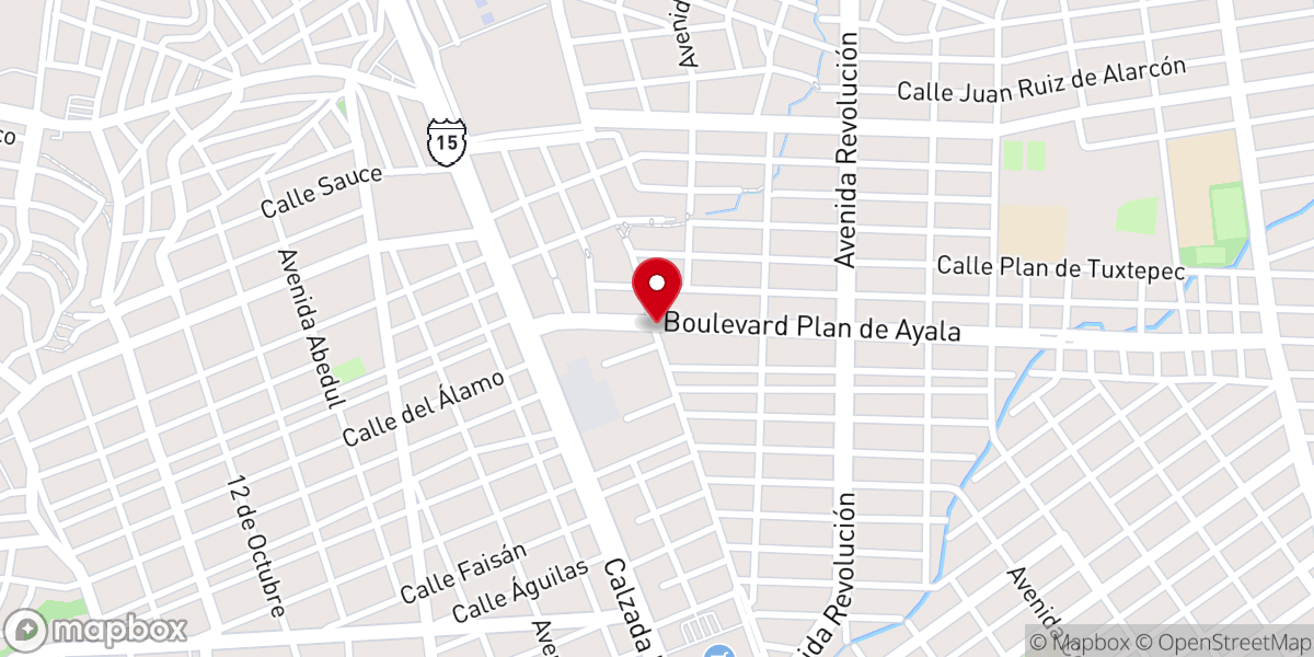 Map showing location of Parroquia De La Divina Providencia