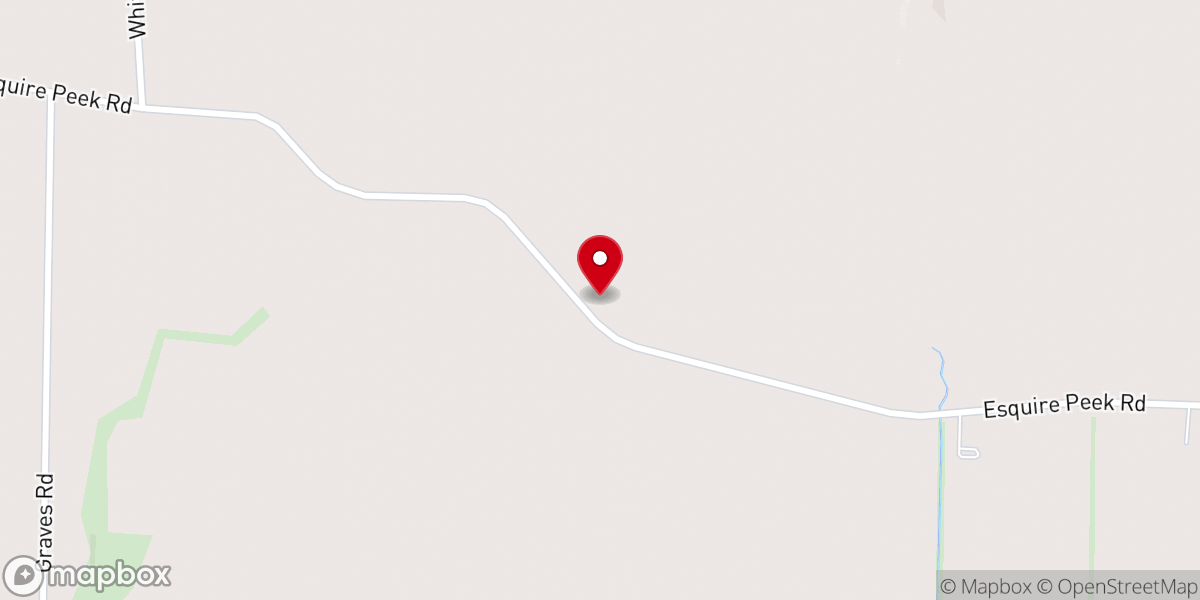 Map showing location of William Chapel Baptist Church