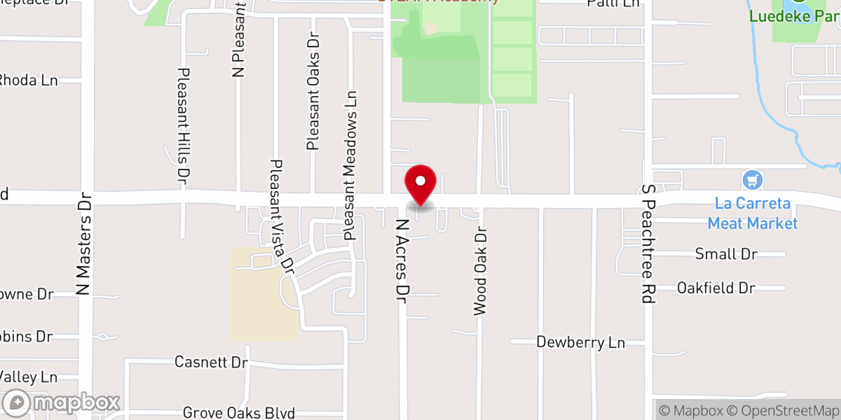 Map showing location of Dallas Matu Christian Church