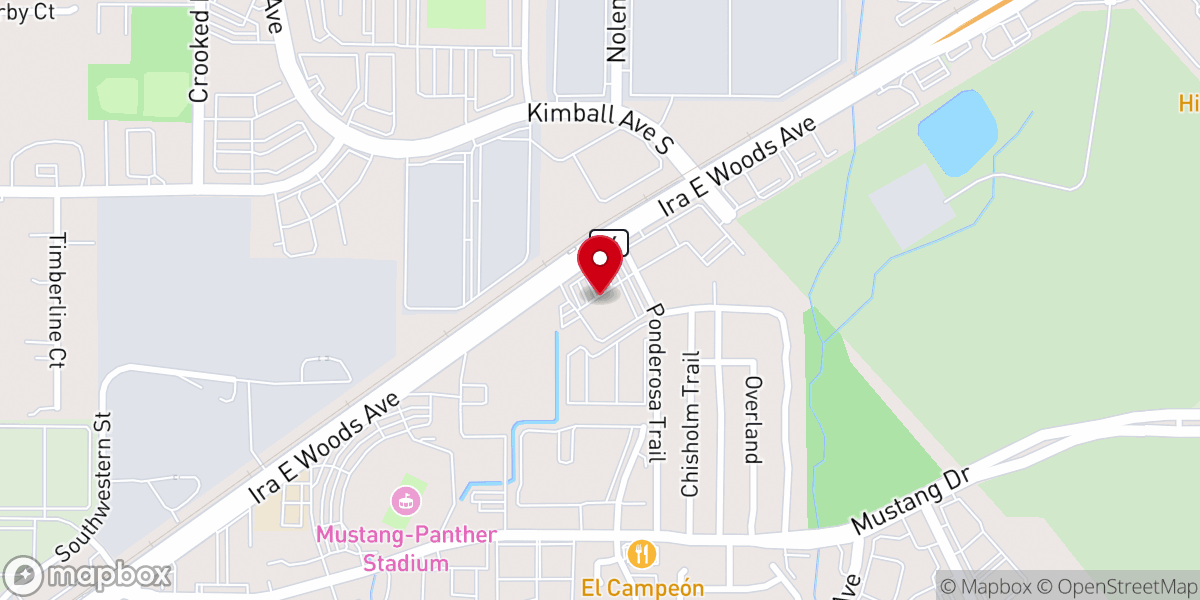 Map showing location of 121 Community Church