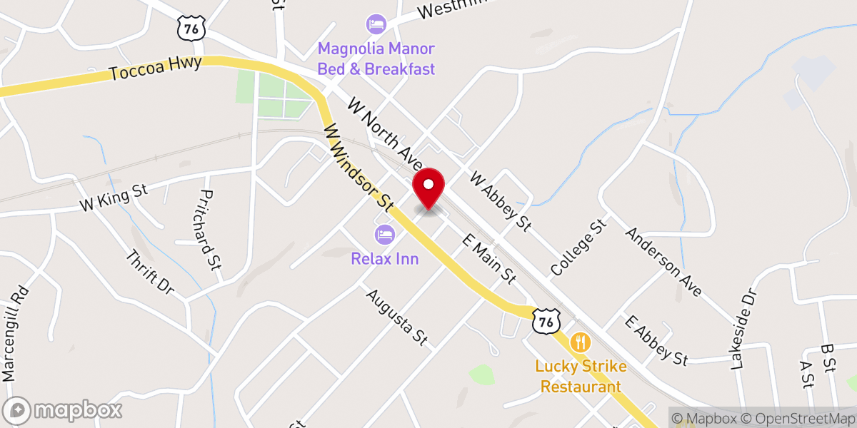 Map showing location of LifePoint Church - Westminister Outpost