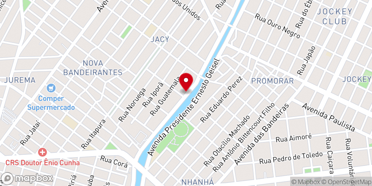 Map showing location of Igreja Evangelica Assembleia De Deus Belém - TEMPLO SEDE