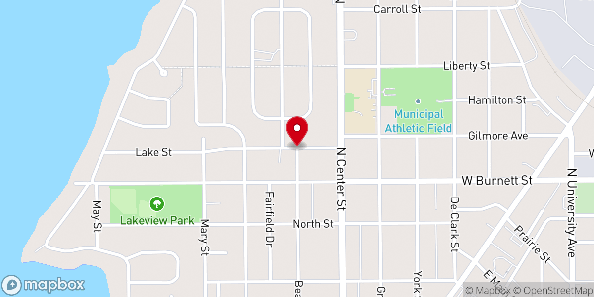 Map showing location of Covenant Church