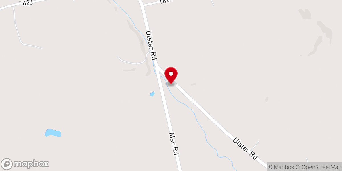 Map showing location of Riggs Church