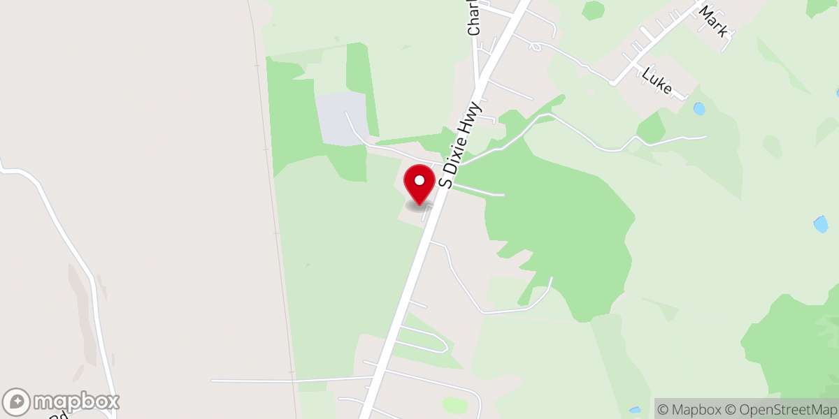 Map showing location of Hart County Head Start