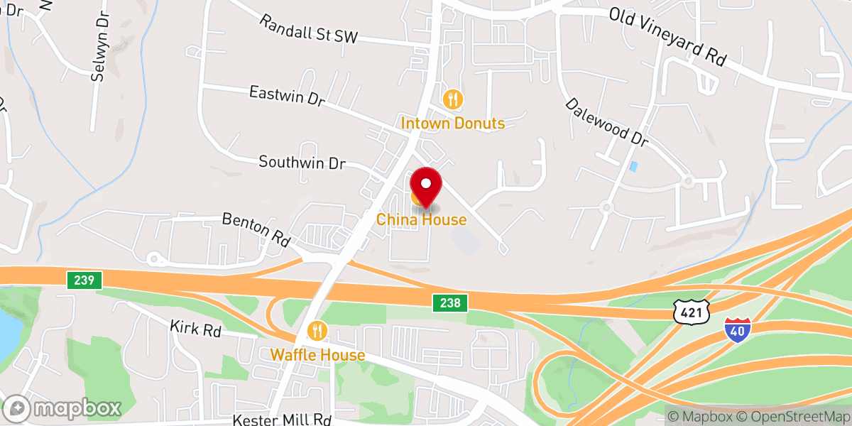 Map showing location of Order of the Red Grail Inc