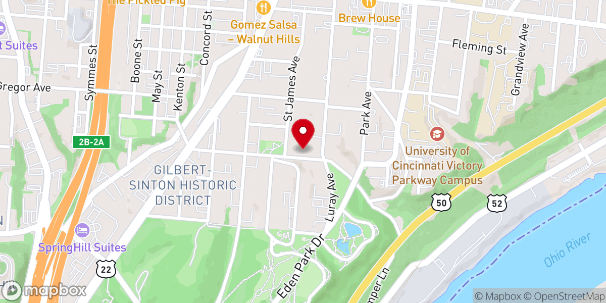 Map showing location of Found House-interfaith Housing Network
