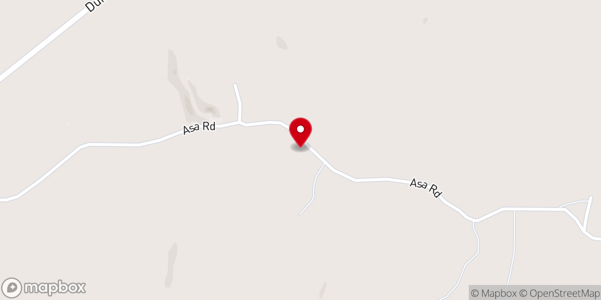 Map showing location of Spring Hill Asa M.B. Church