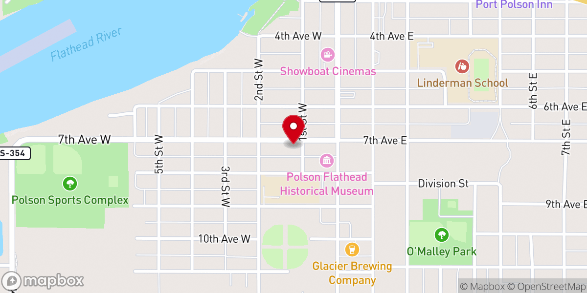 Map showing location of Heritage Faith Christian Church
