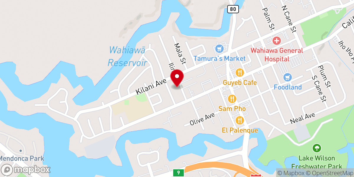 Map showing location of Bill Ashpole Ministries