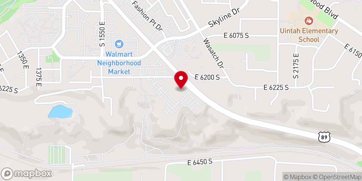 Map showing location of Washington Heights Church