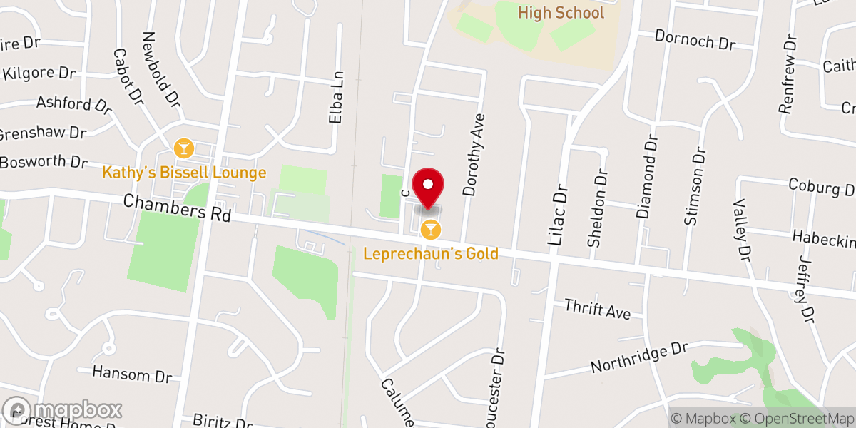 Map showing location of Grace New Covenant Church