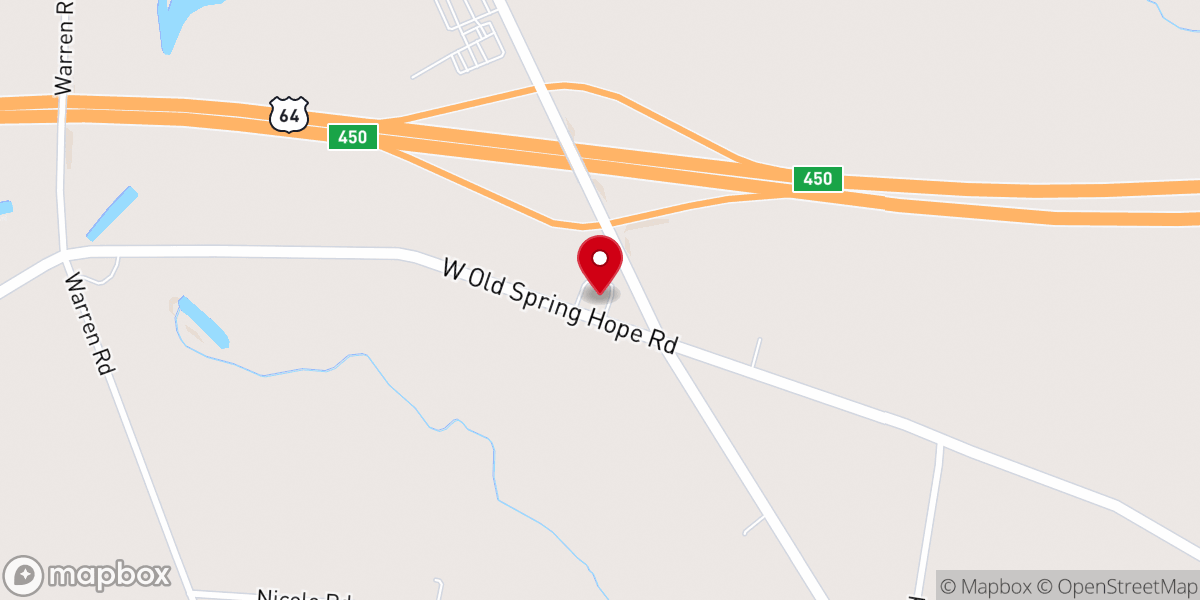 Map showing location of Truth Baptist Church