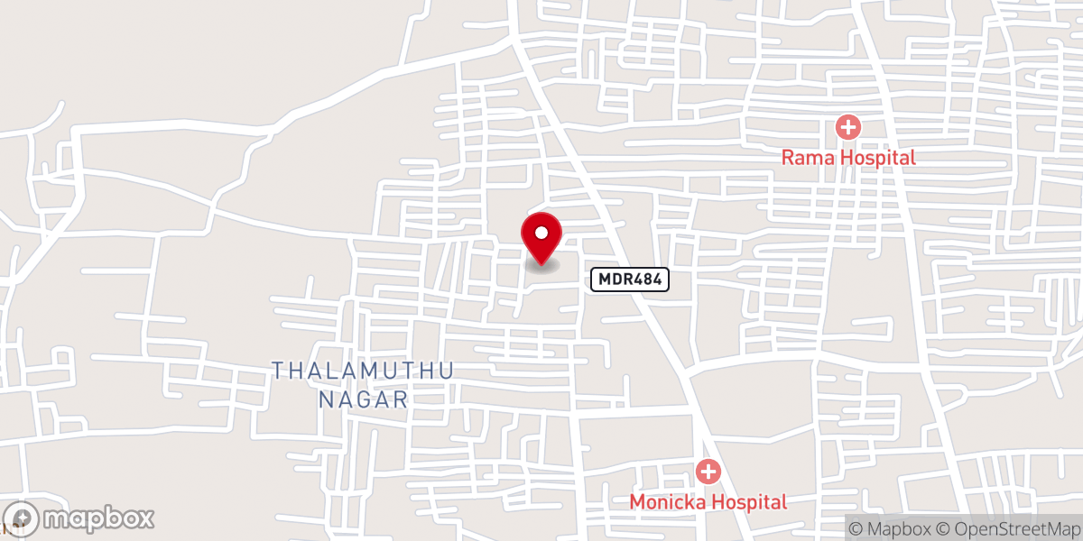 Map showing location of Jebaveedu