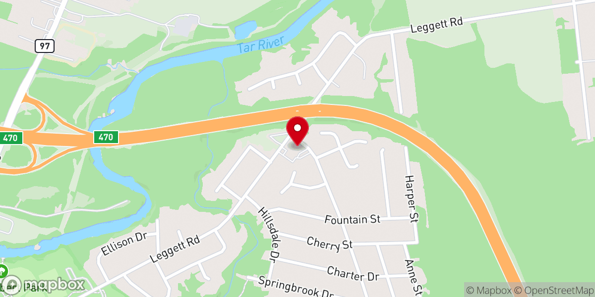 Map showing location of Metropolitan Baptist Church