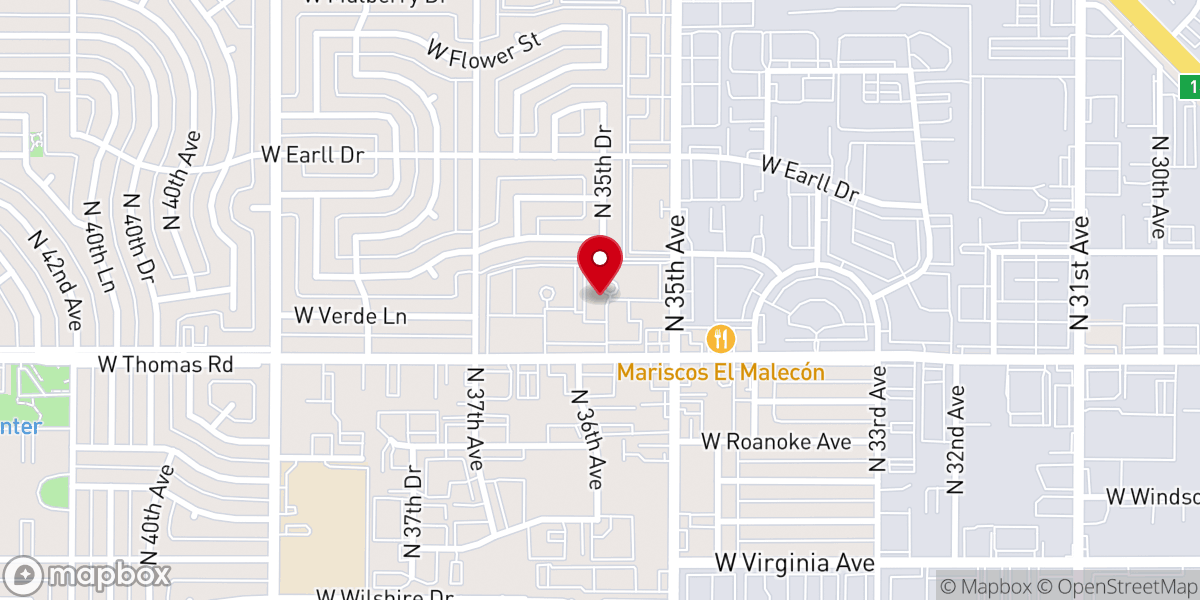 Map showing location of Two Jays Global Ministries Inc