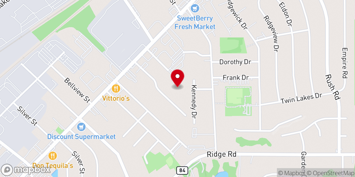 Map showing location of Mount Carmel Roman Catholic Convent