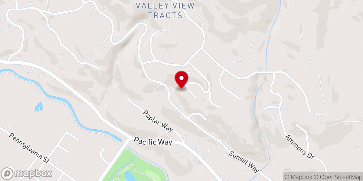 Map showing location of Blow the Trumpet a Nonprofit
