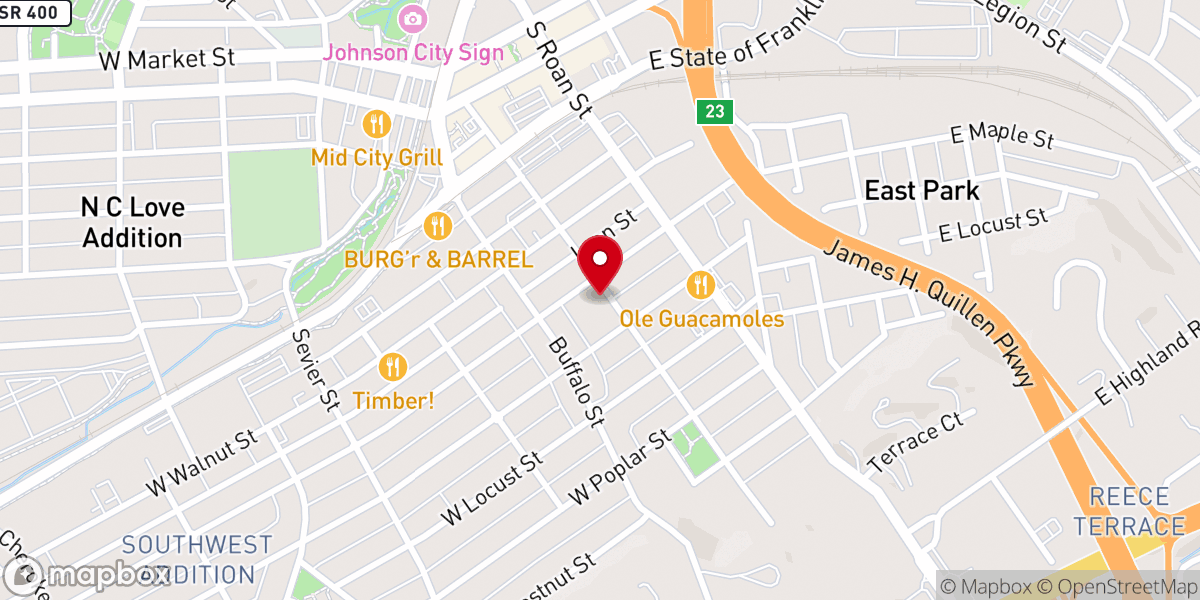 Map showing location of Early Learning Center