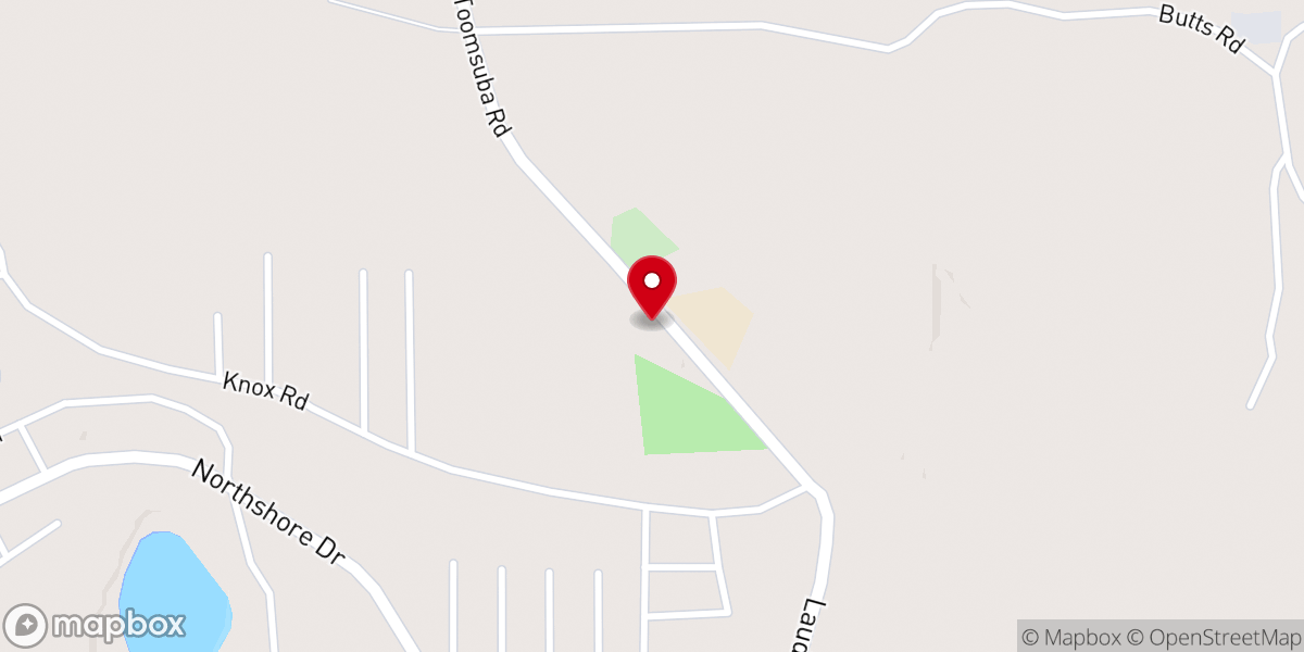 Map showing location of Pleasant Grove Church