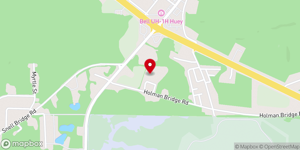 Map showing location of Daleville Christian Fellowship