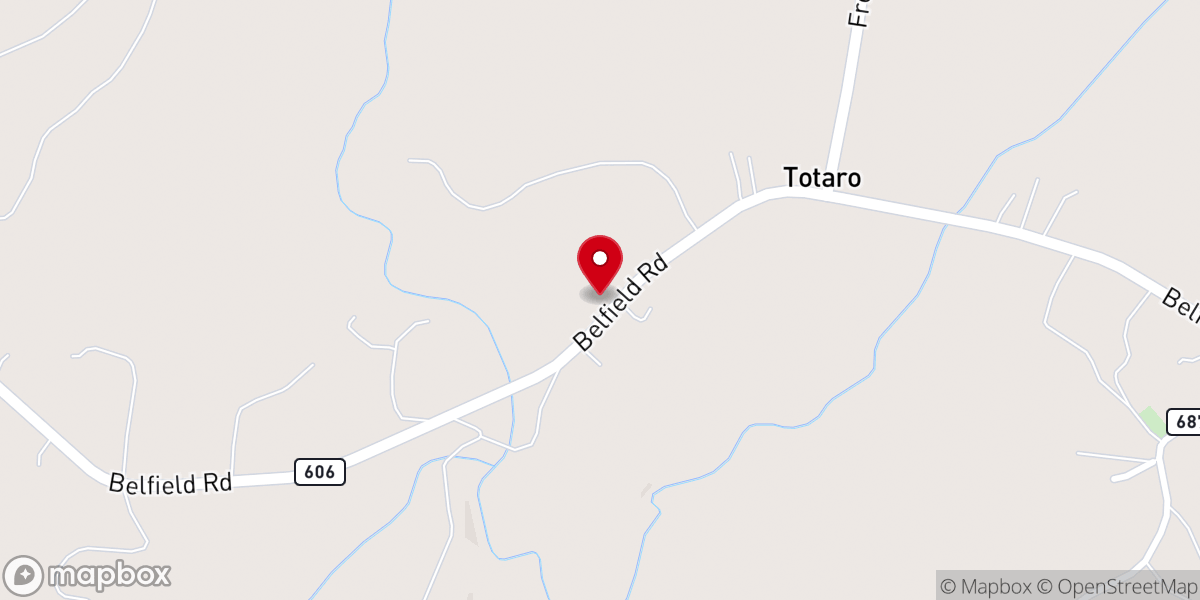 Map showing location of New Hope RZUA Church