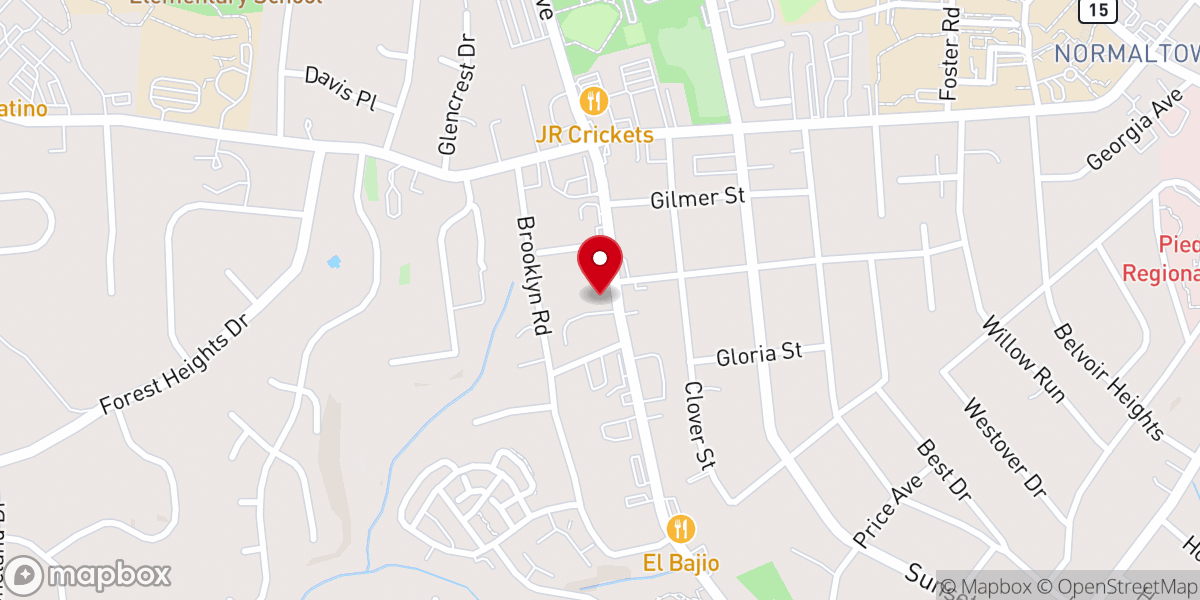 Map showing location of St Joseph Charity