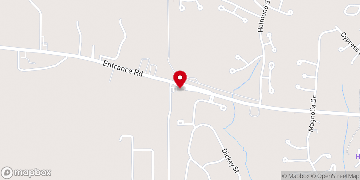 Map showing location of JRTC and Fort Polk