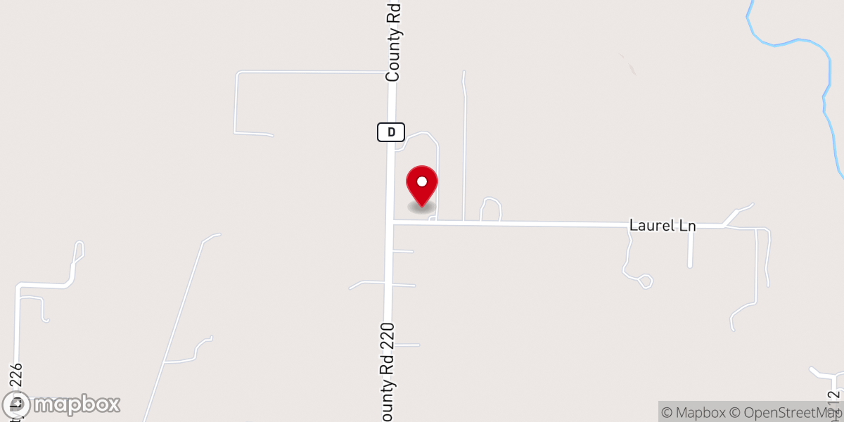 Map showing location of Tower of Light Church