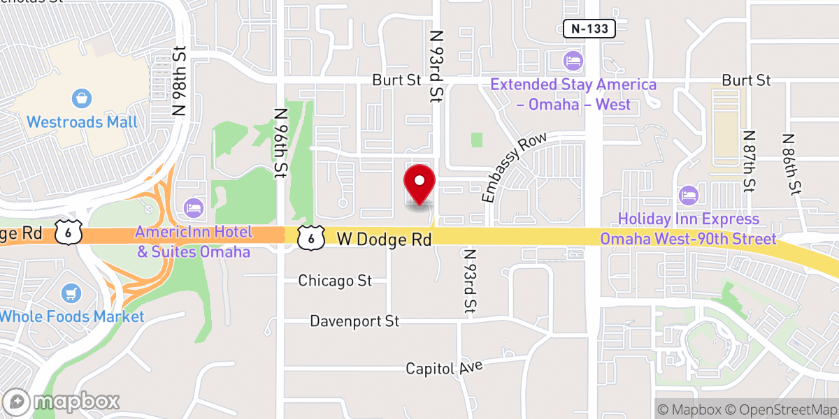 Map showing location of St Timothy's Lutheran Church
