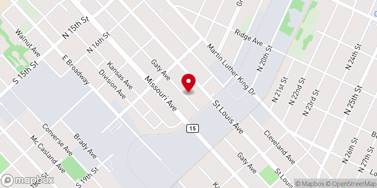 Map showing location of Faith Holiness Apostolic Church