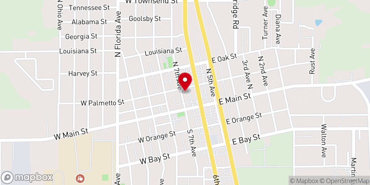 Map showing location of My New Life in Christ Church