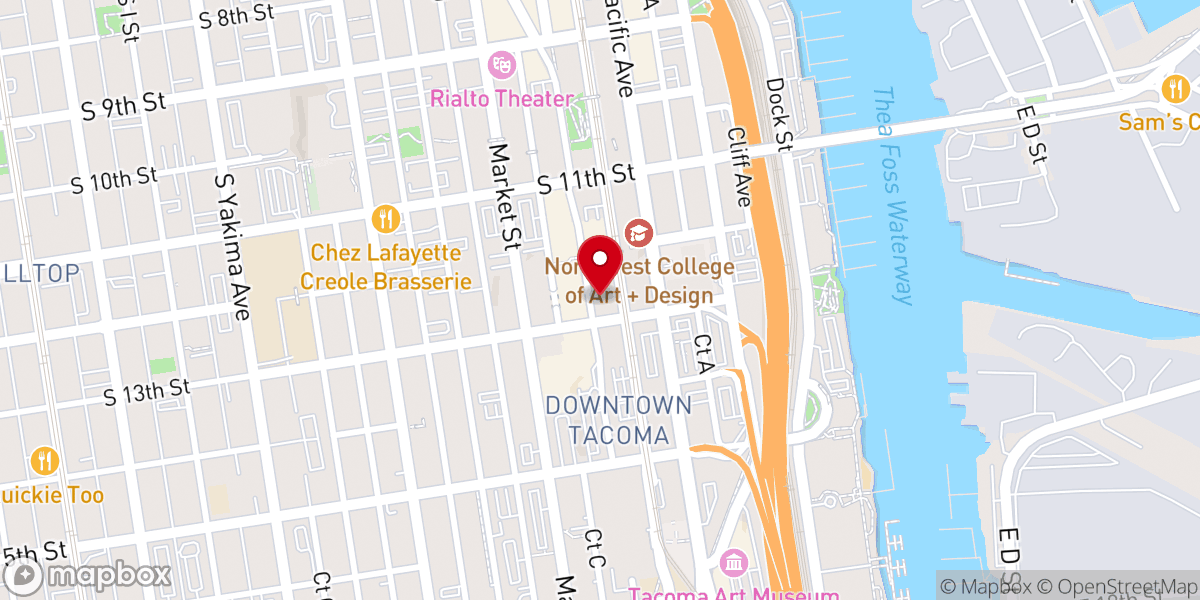 Map showing location of Assembly