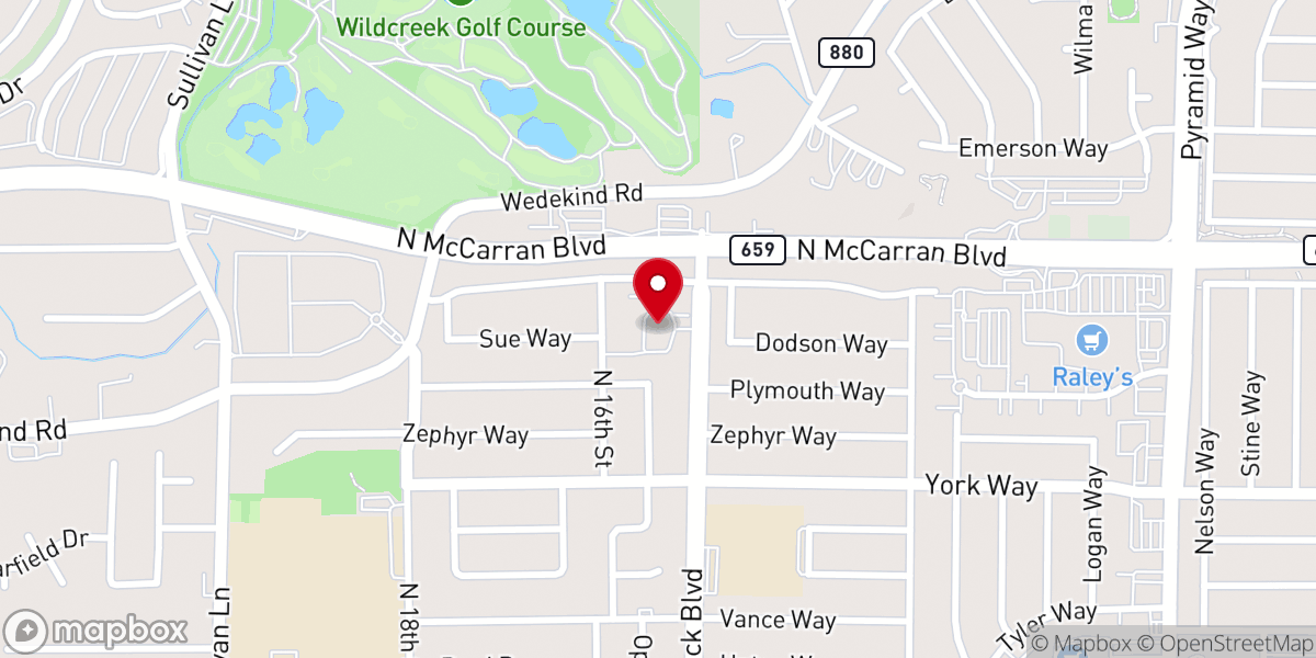 Map showing location of Bethel African Methodist Episcopal Church