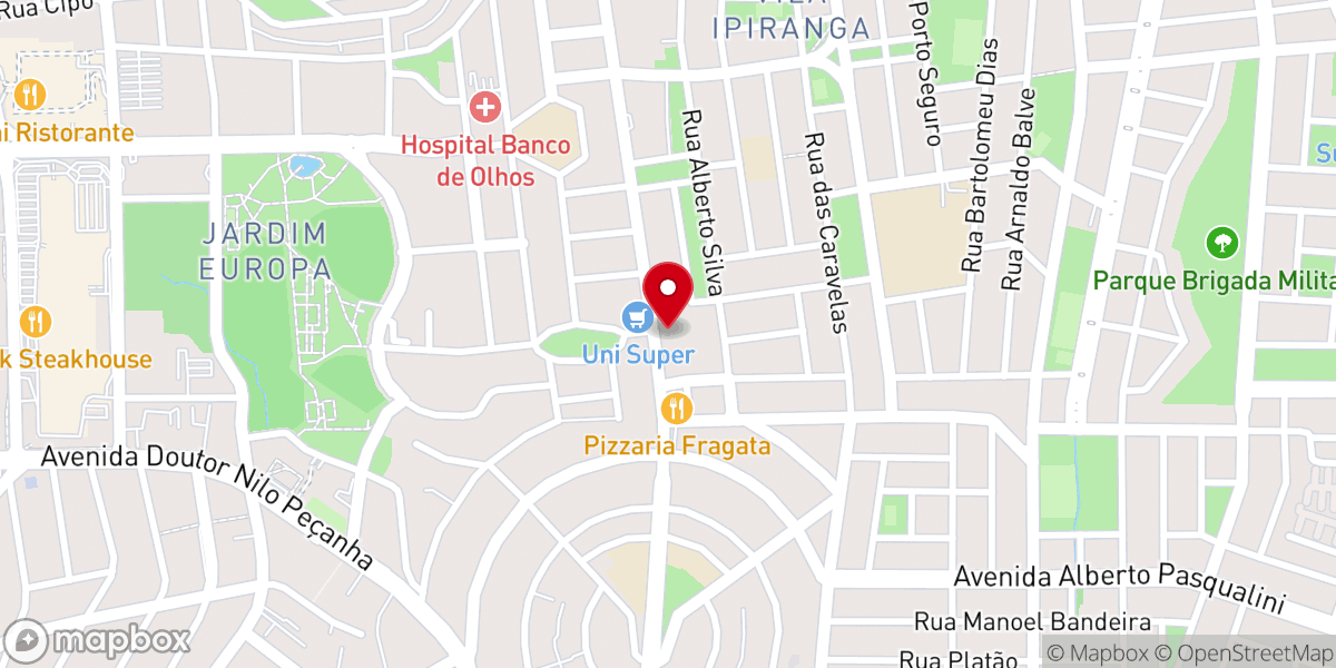 Map showing location of Universal