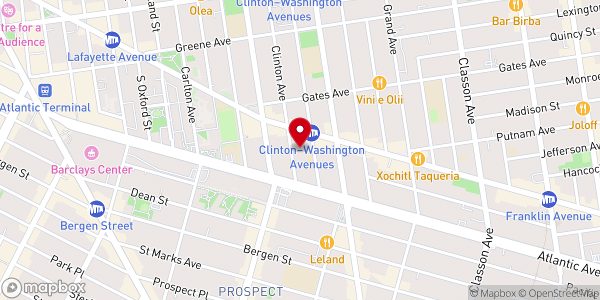 Map showing location of Lutheran Social Services of New York