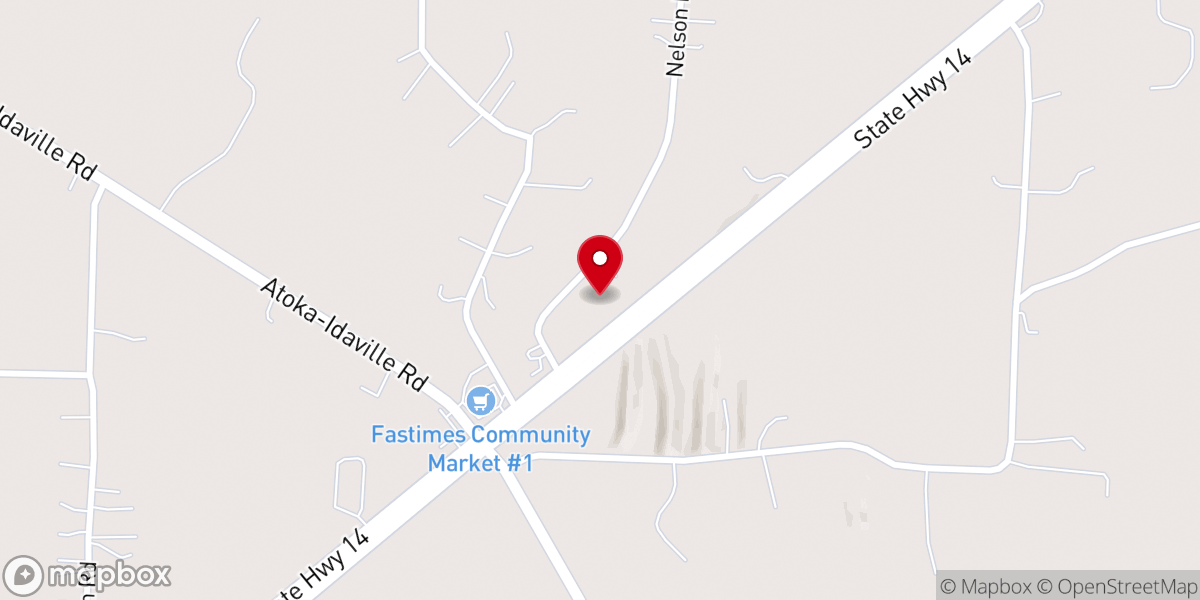 Map showing location of Evangelical Outreach Christian Community Center Inc