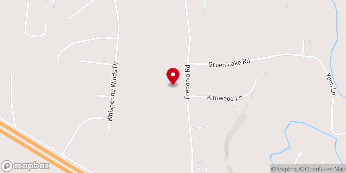 Map showing location of Manchester Church of God of Prophecy