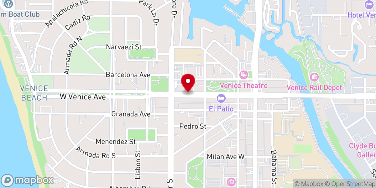 Map showing location of Christian Fish