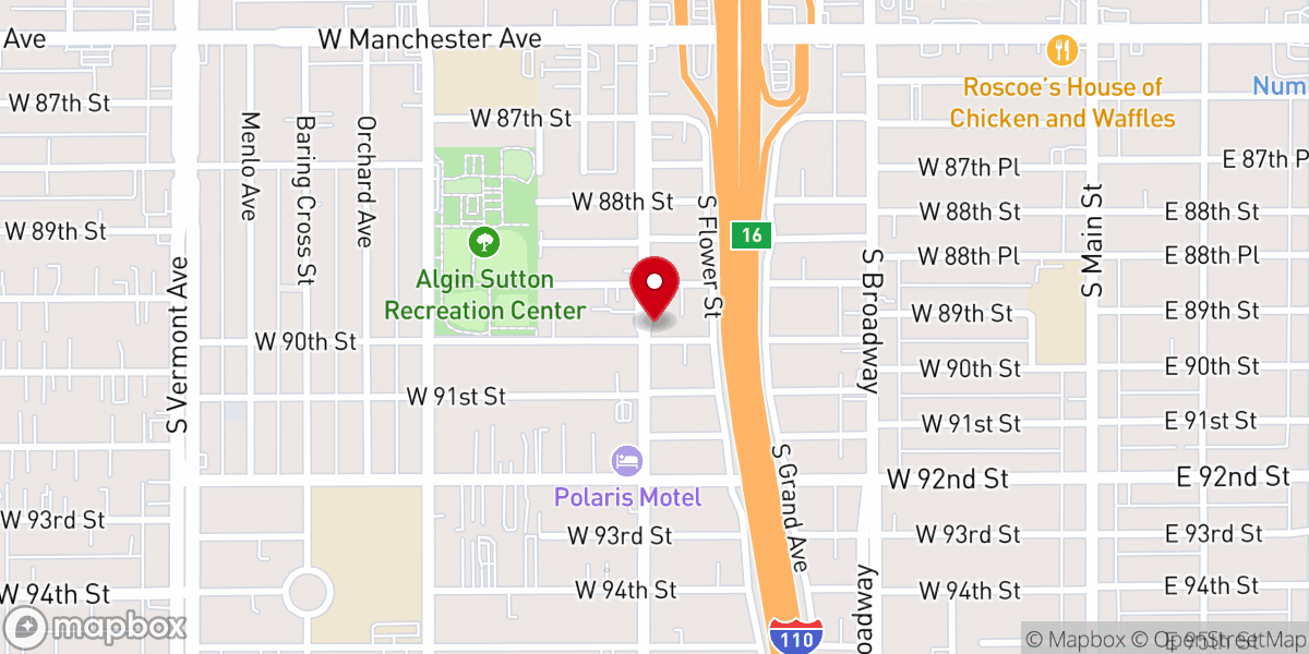 Map showing location of Messiah Full Gospel Bible FeFellowship
