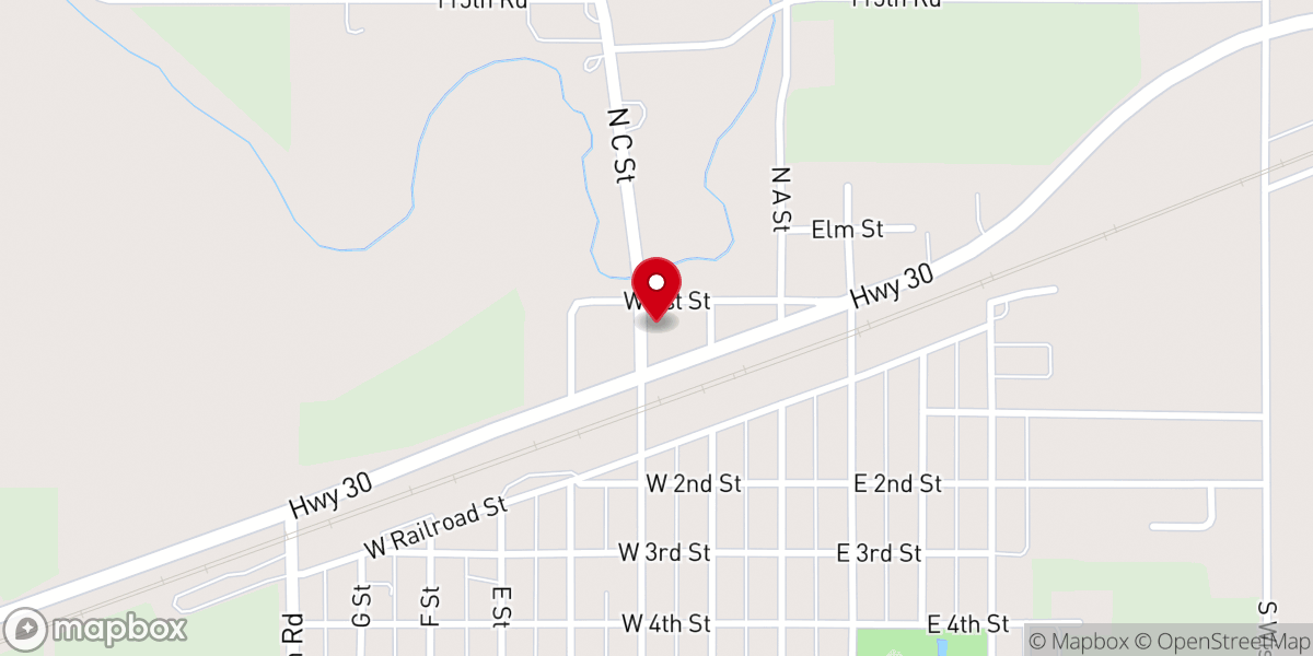 Map showing location of Iglesia Peña de Horeb