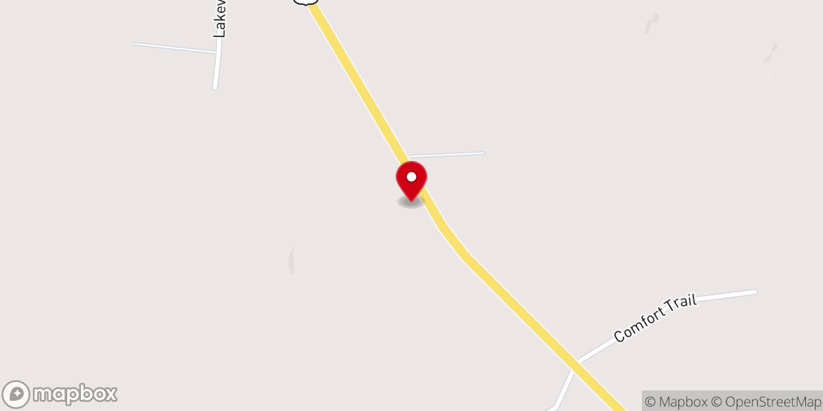 Map showing location of The Living Word Tabernacle