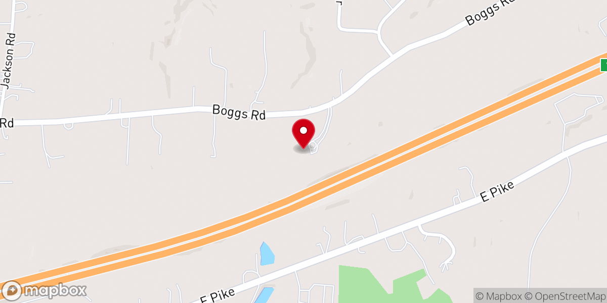 Map showing location of Faith Christian Center