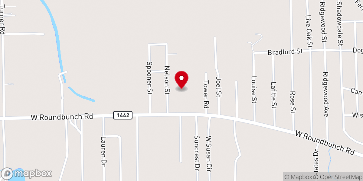 Map showing location of United Pentecostal Church Family